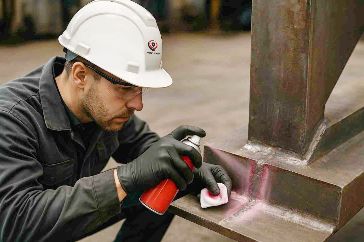  Dye Penetrant Testing [DPT] service - Quality Concept